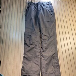 Free Soldier Womens Tactical Snow Pants Gray Insulated Ski Snowboard Cargo Pants
